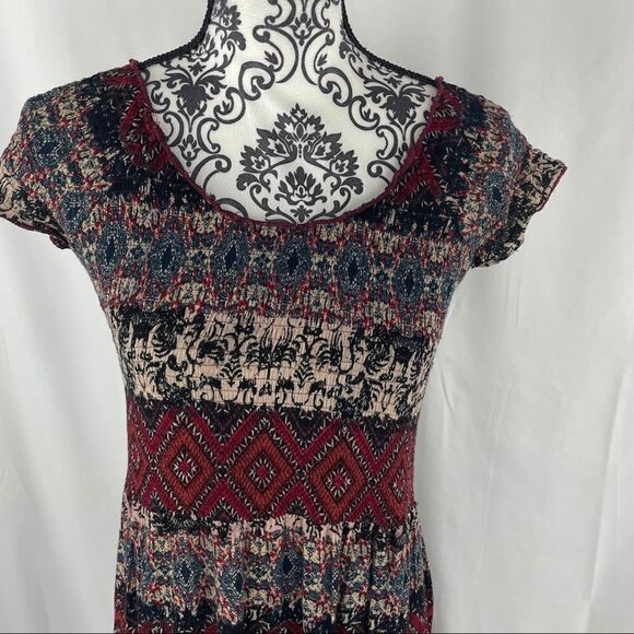 Soft Surroundings Marcelo Smocked Maxi Dress - Picture 3 of 9